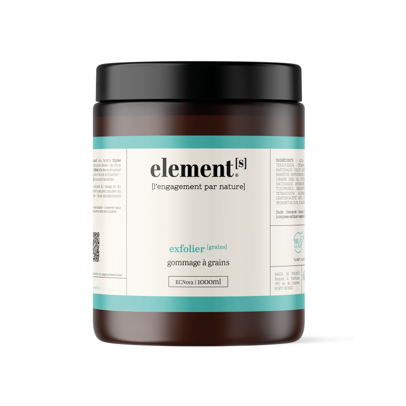 Gommage mécanique avec crème de soins onctueuse au gout fruité