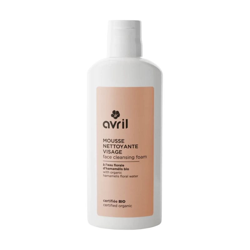 Mousse Nettoyante Visage Bio Avril – Douceur & Fraîcheur