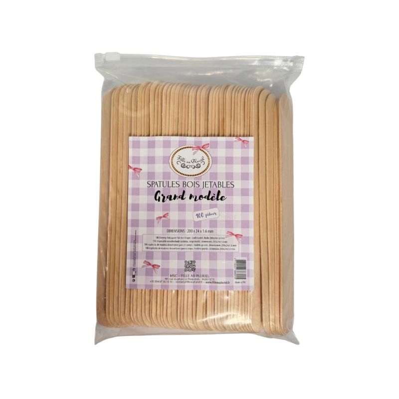 Spatules Grand Modèle x100 - FILLE AU PLURIEL