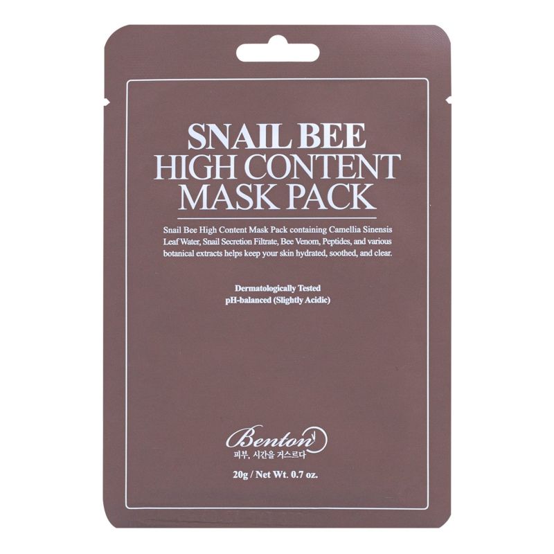 SNAIL BEE HIGH CONTENT MASK - BENTON