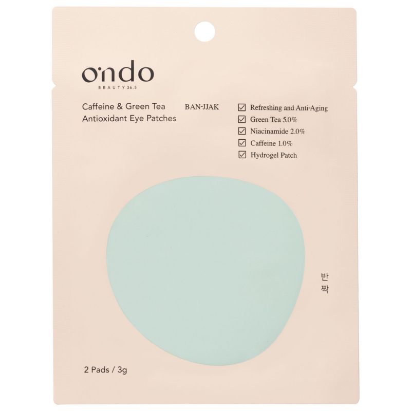 Caffeine & Green Tea Eye Patches - Ondo