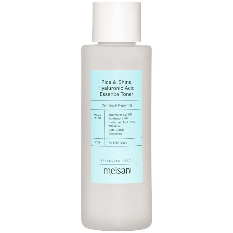 RICE AND SHINE HYALURONIC ACID ESSENCE TONER - MEISANI