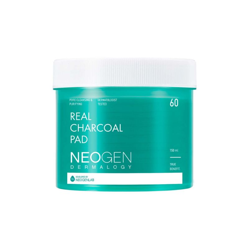Pads Exfoliants Coréens au Charbon - NEOGEN
