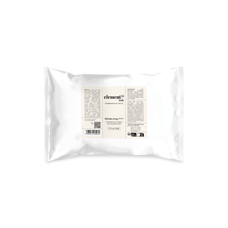 Boue auto chauffante pour gommage efficace et relaxation intense