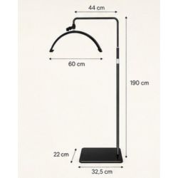 Lampe LED Esthétique Pro 36W avec Support Téléphone