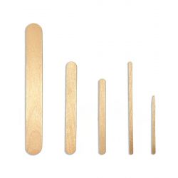 Spatules Corps pour Épilation en Bois x100