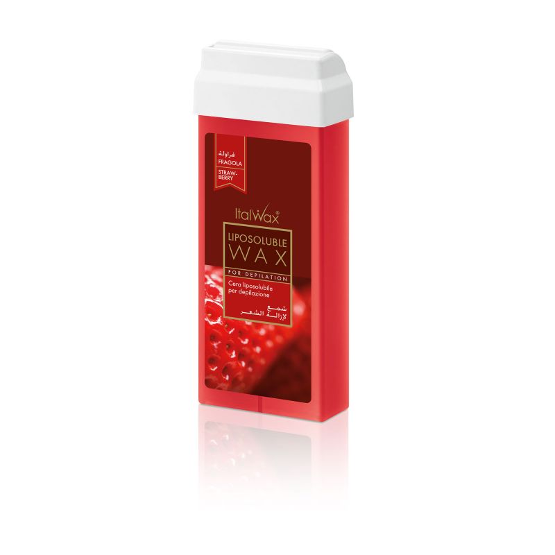 Cire cartouche Strawberry Italwax – Cire roll-on