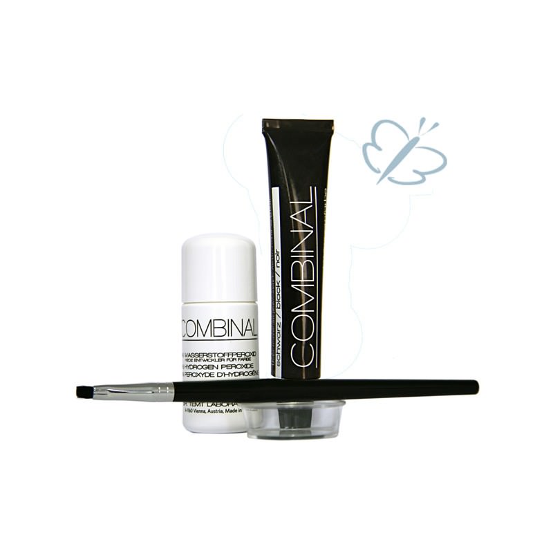 KIT COMBINAL TEINTURE DE CILS NOIRE KIT COMBINAL TEINTURE DE CILS NOIRE