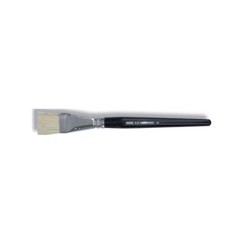 PINCEAU MASQUE SOIE PORC PLAT 2CM PINCEAU MASQUE SOIE PORC PLAT 2CM