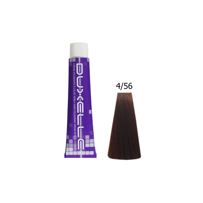 Coloration Duxelle Châtain acajou rouge 60 ml 4.56 Coloration Duxelle Châtain acajou rouge 60 ml 4.56