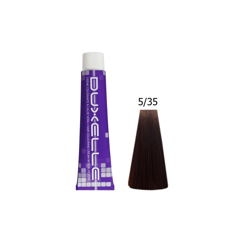 Coloration Duxelle Châtain clair doré acajou 60 ml 5.4 Coloration Duxelle Châtain clair doré acajou 60 ml 5.4