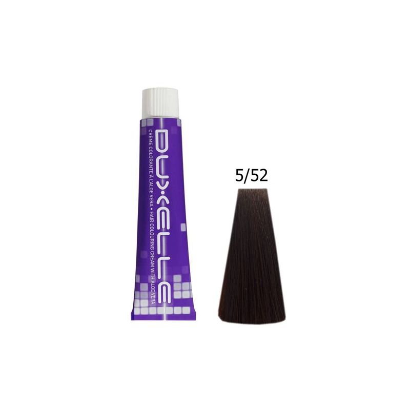 Duxelle ton sur ton châtain clair acajou irisé 60 ml 5.52 Duxelle ton sur ton châtain clair acajou irisé 60 ml 5.52