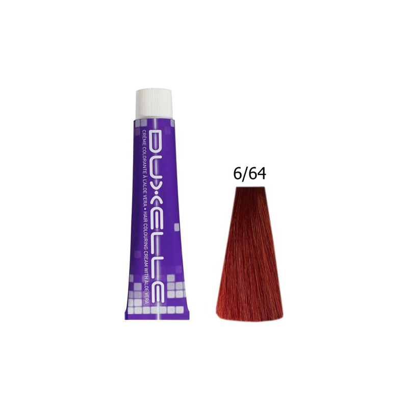 Coloration Duxelle blond foncé rouge cuivré 60 ml 6.64 Coloration Duxelle blond foncé rouge cuivré 60 ml 6.64