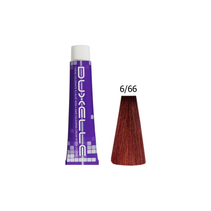 Coloration Duxelle blond foncé rouge profond 60 ml 6.66 Coloration Duxelle blond foncé rouge profond 60 ml 6.66
