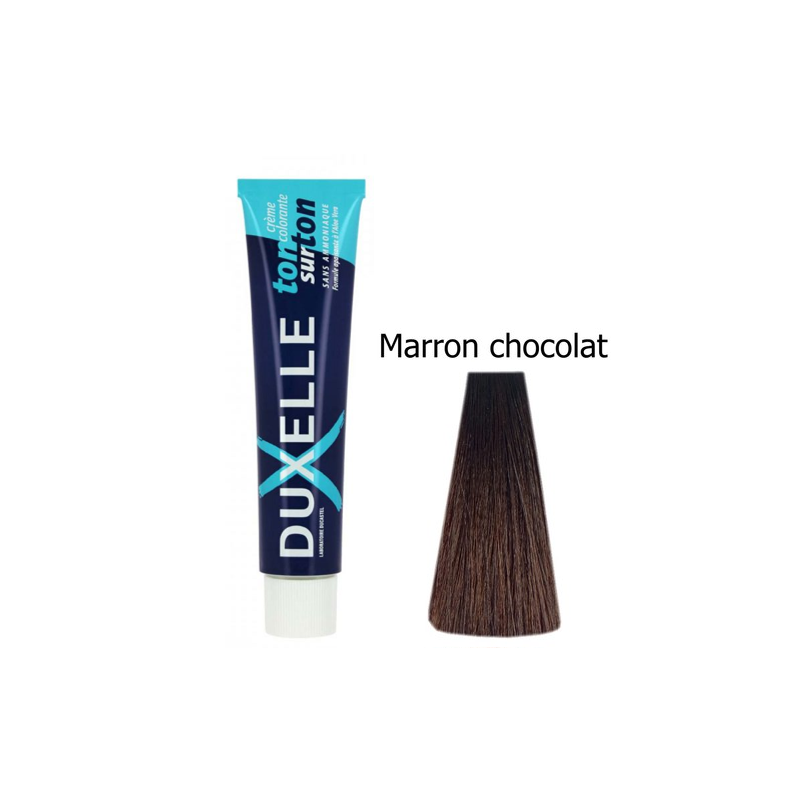 Duxelle ton sur ton marron chocolat Duxelle ton sur ton marron chocolat
