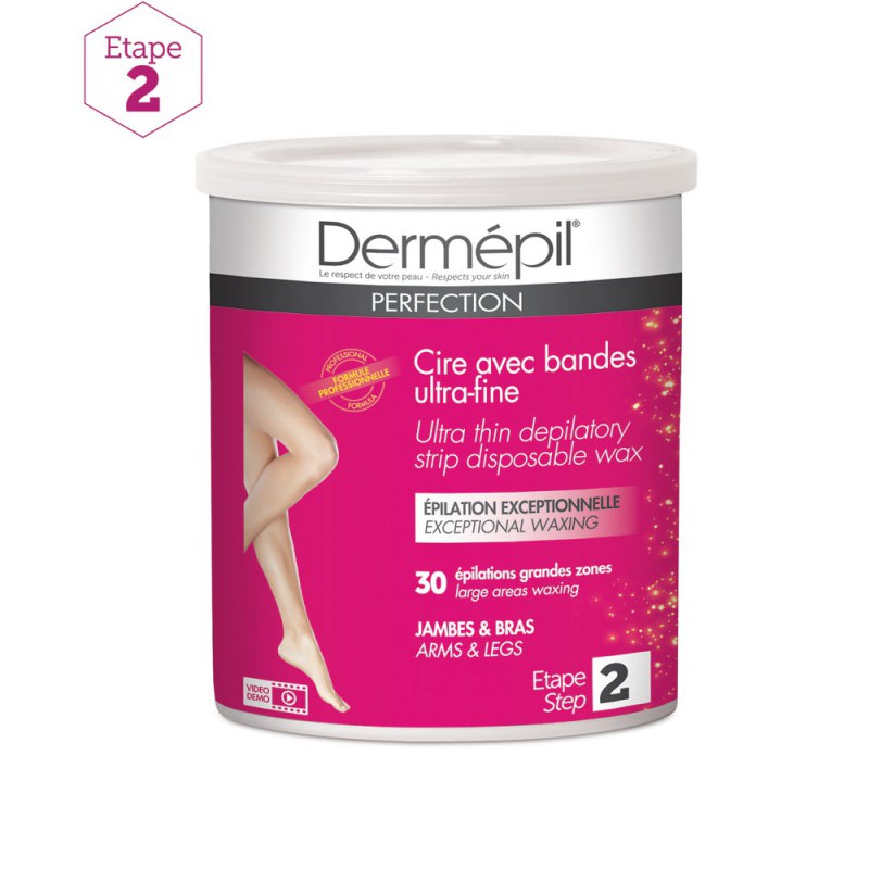 CIRE AVEC BANDES ULTRA-FINE 800G CIRE AVEC BANDES ULTRA-FINE 800G
