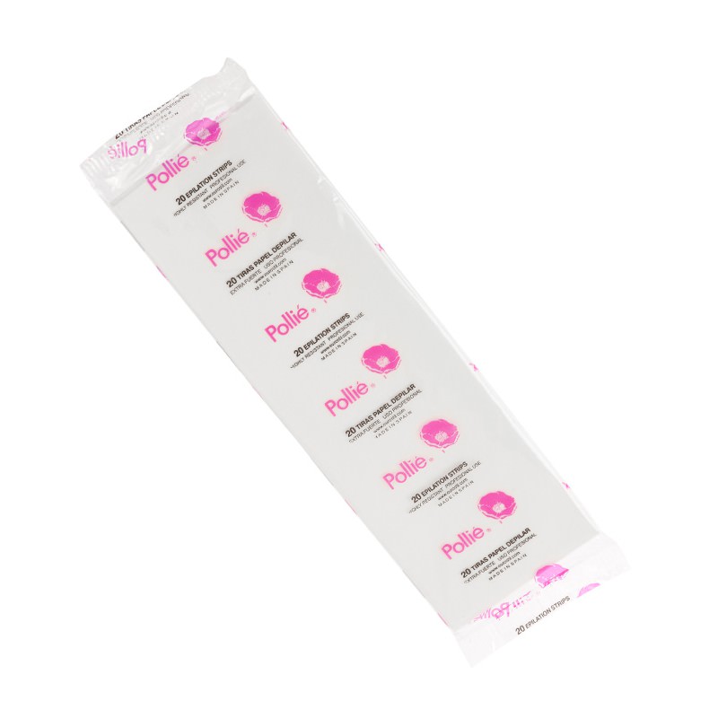 Bandes epilation Polie paquet de 20 Bandes epilation Polie paquet de 20