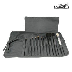 Kit 11 pinceaux + 1 trousse pinceaux "pro" 