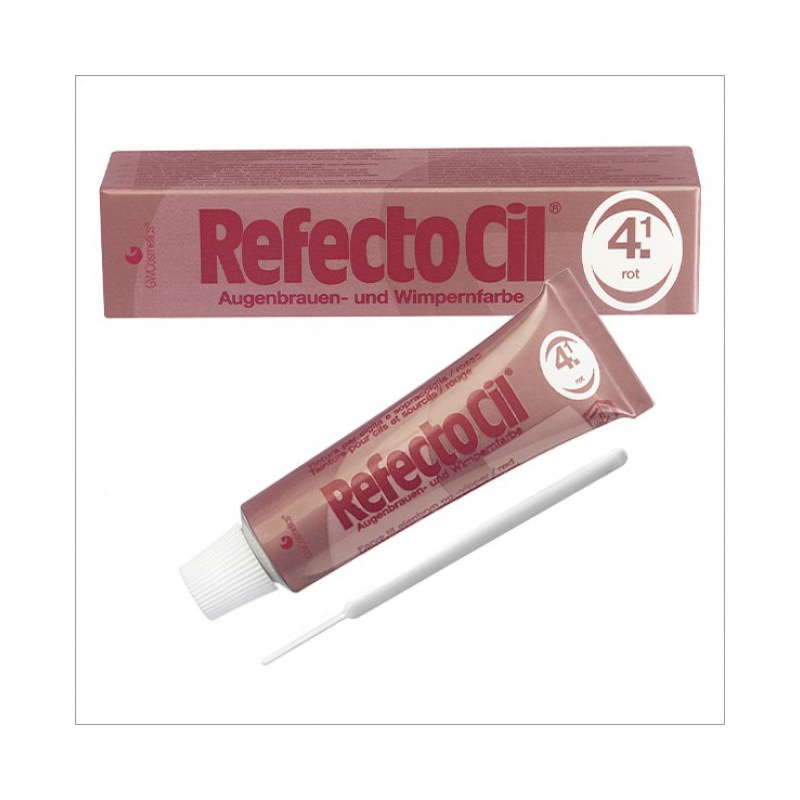 Teinture RefectoCil Rouge N°4.1 - 15ml Teinture RefectoCil Rouge N°4.1 - 15ml