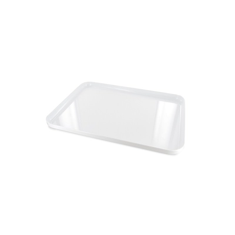 Plateau Blanc Grand modèle 30X42X2.5 cm Plateau Blanc Grand modèle 30X42X2.5 cm