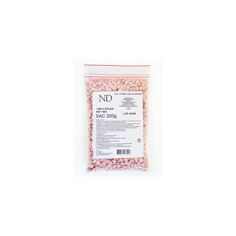 CIRE RECYCABLE PERLE ROSE NORMA de DURVILLE 200g CIRE RECYCABLE PERLE ROSE NORMA de DURVILLE 200g