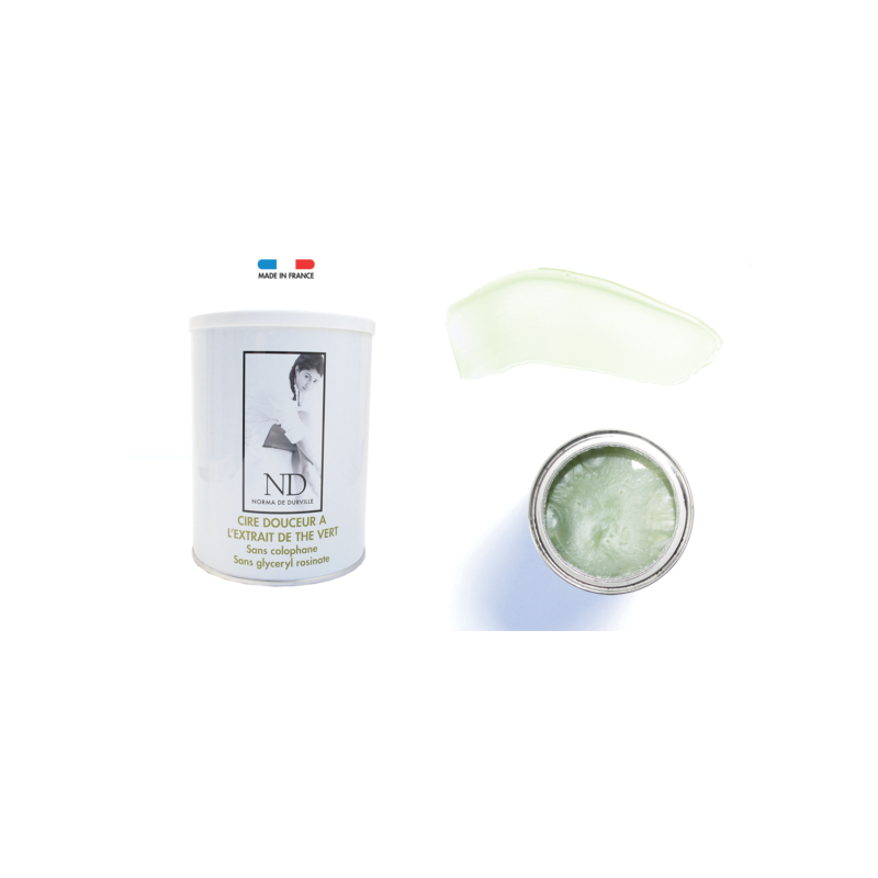 Pot de cire RESINE THE VERT SANS COLOPHANE 800G - ND Pot de cire RESINE THE VERT SANS COLOPHANE 800G - ND