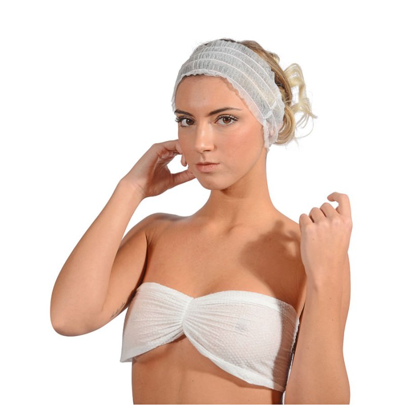 Bandeau jetable non tissé x 100 Bandeau jetable non tissé x 100