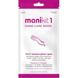 Kit pratique pour manucure brésilienne avec gant et accessoires